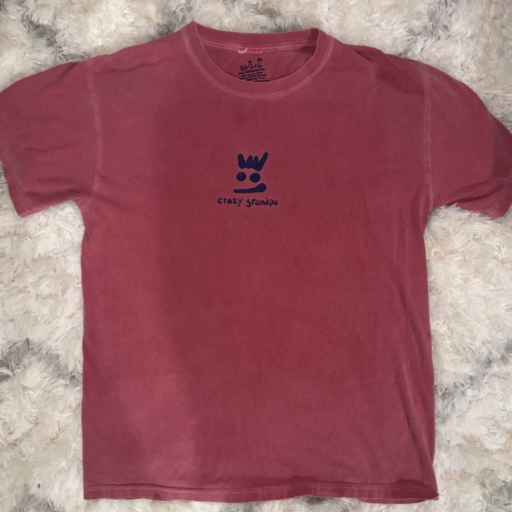 Vintage RothCo Men’s Red Wash Graphic T-Shirt